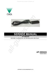 Digi AP-3002AN Service Manual