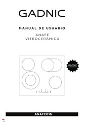Gadnic ANAFE016 Instruction Manual
