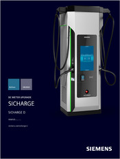Siemens SICHARGE D 8EM500 Series Installation Manual