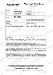 KISANKRAFT KK-IC-406D Operation Manual