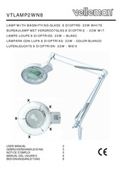 Velleman VTLAMP2WN8 User Manual