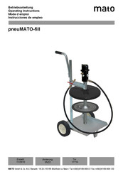 MATO pneuMATO-fill Operating Instructions Manual