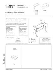 Offices To Go Newland NL6030D Assembly Instructions
