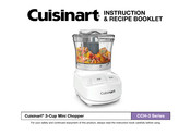 Cuisinart CCH-3 Series Instruction/Recipe Booklet