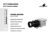 Monacor TVCCD-452COL Instruction Manual
