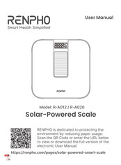 RENPHO R-A020 User Manual