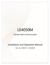 M2M LE4050M Installation And Operation Manual