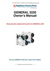 General Horizontal HRV 8220 Installation Manual