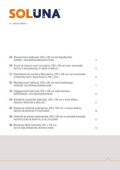 Soluna 12002312 Set Up And Operating Instructions Manual