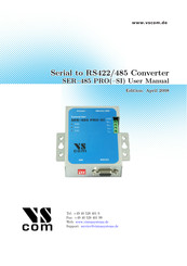 VSCOM SER-485 PRO User Manual