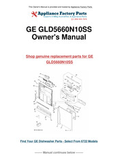 GE GLD5660N10SS Installation Instructions Manual