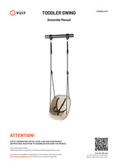 Vuly TODDLER SWING Assembly Manual