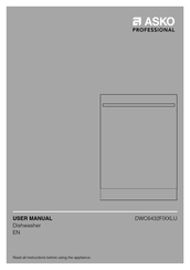 Asko DWC6432FIXXLU User Manual