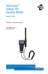 TSI Instruments IAQ-CALC 7545 Operation And Service Manual