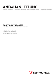 SW-Motech BC.HTA.06.740.36500 Mounting Instructions