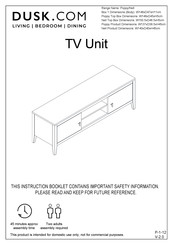 DUSK Nell Instruction Booklet