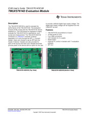 Texas Instruments TMUXS7614DEVM User Manual