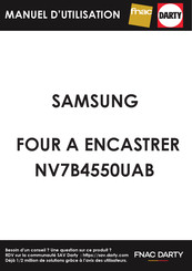 Samsung NV7B4550UAB User & Installation Manual