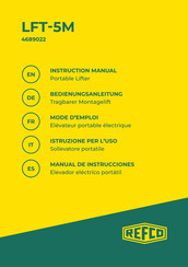 Refco 4689022 Instruction Manual