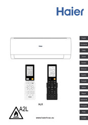 Haier AS35SBBHRA-S Operation Manual