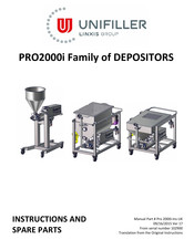 LINXIS UNIFILLER PRO2000i Series Instructions Manual