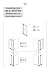 Schulte Trend 2.0 Assembly Instructions Manual