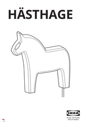 IKEA HASTHAGE Instruction Manual
