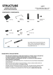 STRUCTUBE LOFT Assembly Instructions Manual
