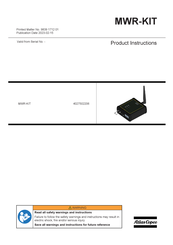 Atlas Copco 4027502206 Product Instructions