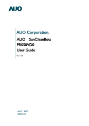 AUO SunCleanBots PR050VD0 User Manual