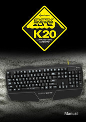 Sharkoon SHARK ZONE K20 Manual