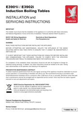 Falcon E3901i Design, Installation And Servicing Instructions