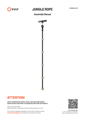 Vuly JUNGLE ROPE Assembly Manual