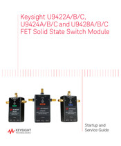 Keysight Technologies U9422C Startup And Service Manual