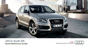 Audi Q5 2012 Quick Reference Manual