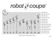 Robot Coupe MP 600 Ultra Manual