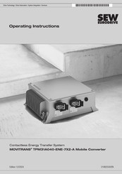 SEW-Eurodrive MOVITRANS TPM31A040-ENE-7X2-A Operating Instructions Manual