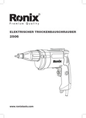 Ronix 2506 Manual