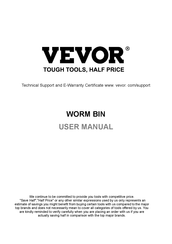 VEVOR WB25101 User Manual