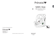 PRENATAL SAM i-Size Instructions For Use Manual