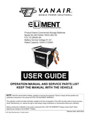 Vanair E-48V-5K User Manual