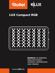 Rollei LUX Compact RGB Manual