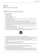 Shure MXWPlus Quick Start Manual