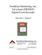 NorthEast Monitoring Tel-a-heart Operator's Manual