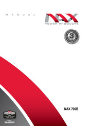 Briggs & Stratton NAX 700B Manual