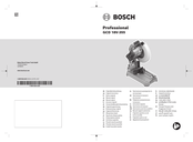 Bosch Professional GCD 18V-355 Original Instructions Manual