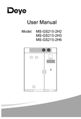 Deye MS-GS215-2H6 User Manual