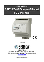 Seneca S232-FO-MULTI-DL User Manual