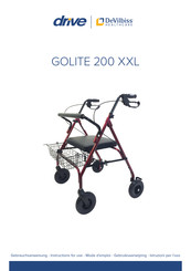 Drive 770100100 Instructions For Use Manual