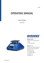 Wiggens Vortex 3000 Operating Manual